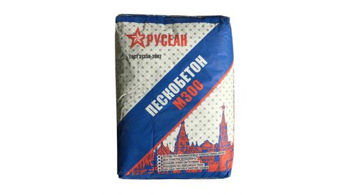 Пескобетон М-300 (40кг) Русеан
